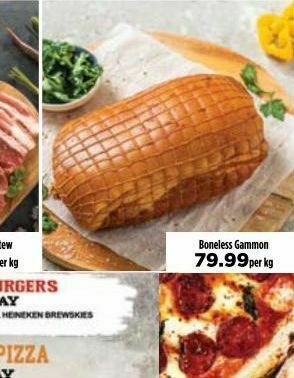 Food Lover's Market Boneless gammon offer