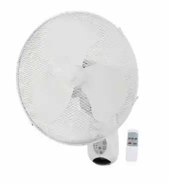 Wall fan equation 16’ 45w white includes remote