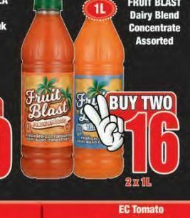Boxer Fruit blast concentrate 2 offer
