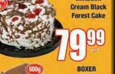 Boxer Cakes offer