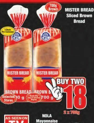 Boxer Mister bread 2 offer