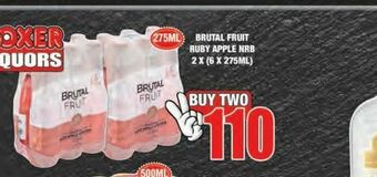 Boxer Brutal fruit ruby apple 2 offer