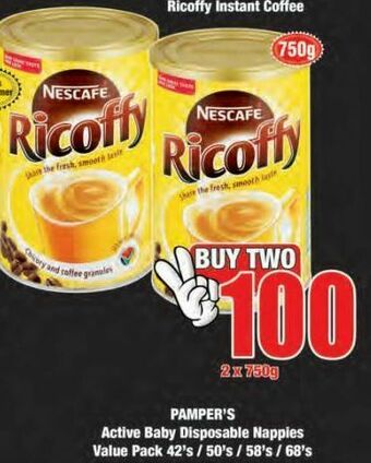 Boxer Nescafé ricoffy 2 offer