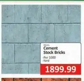 KitKat Cash and Carry Cement stock bricks offer