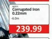 KitKat Cash and Carry Corrugated iron 0.22mm offer