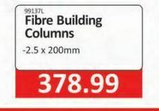 Fibre building columns