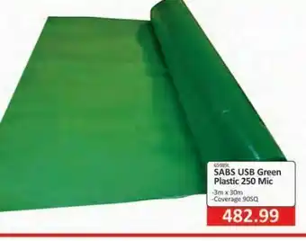 KitKat Cash and Carry Sabs usb green plastic 250 mic offer