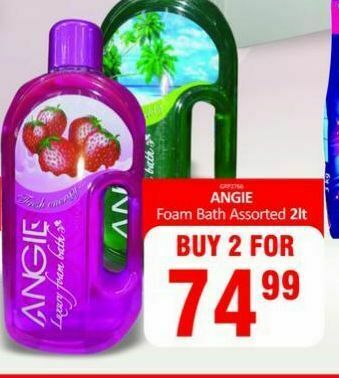KitKat Cash and Carry Angie foam bath assorted 2lt offer