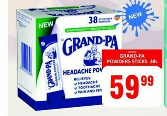 Grand-pa powders sticks 38s