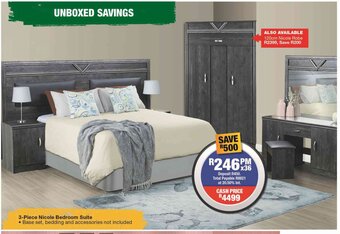 OK Furniture 3-Piece Nicole Bedroom Suite offer