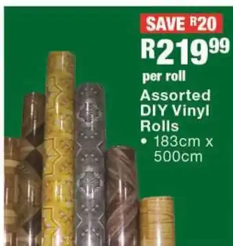 OK Furniture DIY Vinyl Rolls 183cmx500cm offer