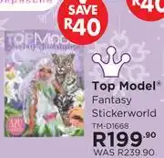 Toy Kingdom Top Model Fantasy Sticker World TM-D1668 offer