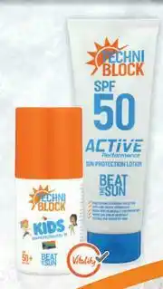 Dis-Chem Techni Block Kids Sun Protection Roll On SPF50+-30ml offer