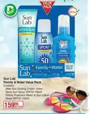 Dis-Chem Sun Lab Family & Water Value Pack-Per Pack offer