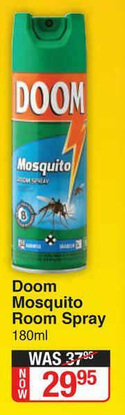 Dis-Chem Doom Mosquito Room Spray-180ml offer