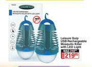 Leisure Quip USB Rechargeable Mosquito Killer With LED Light
