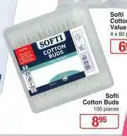 Softi Cotton Buds 100 Pieces