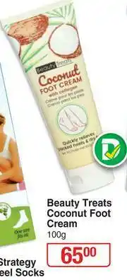 Dis-Chem Beauty Treats Coconut Foot Cream-100g offer