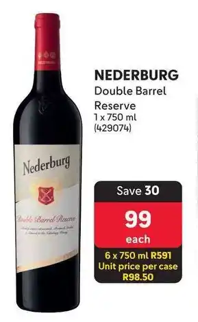 Makro NEDERBURG Double Barrel Reserve offer