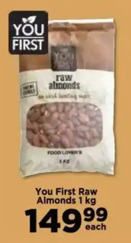 Food Lover's Market You First Raw Almonds offer