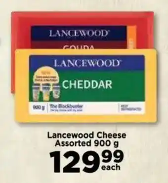 Food Lover's Market Lancewood Cheese Assorted offer