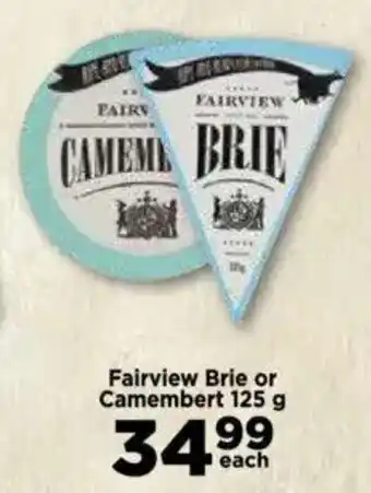 Food Lover's Market Fairview Brie or Camembert offer