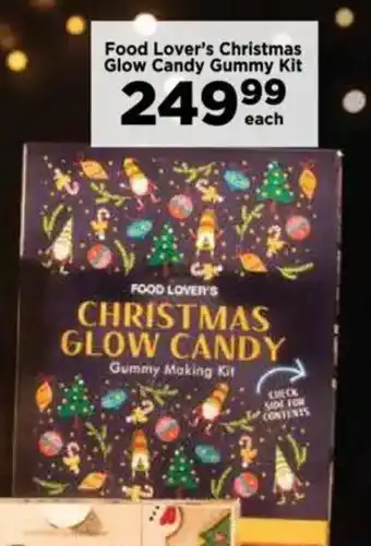 Food Lover's Market Food Lover's Christmas Glow Candy Gummy Kit offer