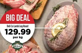 Deli Co Lamb Leg Roast