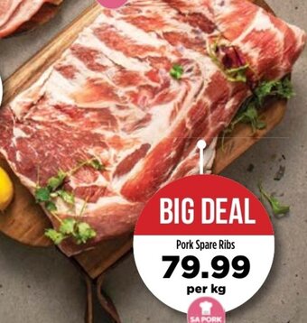 Food Lover's Market Pork Spare Ribs offer