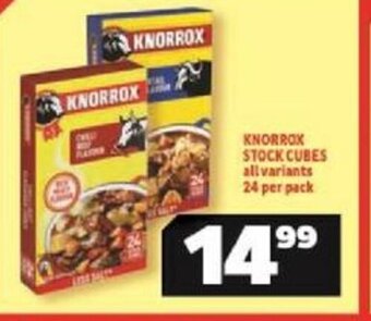 Usave Knorrox Stock Cubes All Variants 24 per pack offer