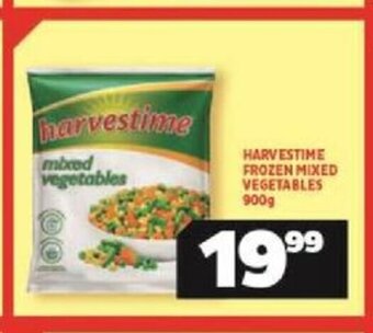 Usave Harvestime Frozen Mixed Vegetables 900g offer