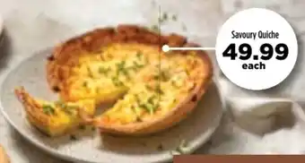 Food Lover's Market Savoury Quiche offer