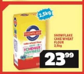 Usave Snowflake Cake Wheat Flour 2.5kg offer