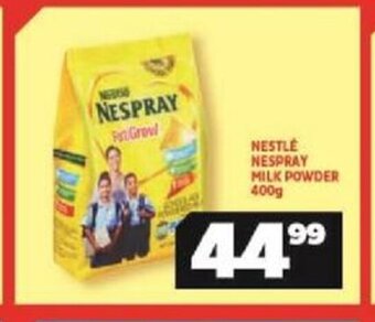 Usave Nestle Nespray Milk Powder 400g offer