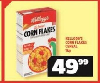 Usave Kellogg's Corn Flakes Cereal 1kg offer