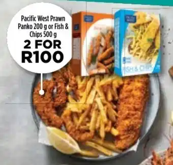 Food Lover's Market Pacific West Prawn Panko 200g or Fish & Chips 500g offer