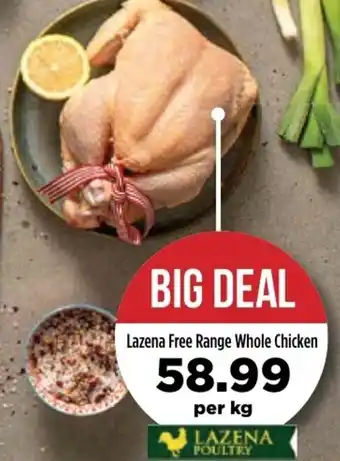 Food Lover's Market Lazena Free Range Whole Chicken offer