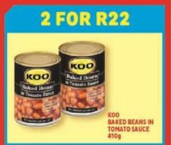 Usave Koo Baked Beans in Tomato Sauce 410g offer