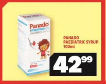 Usave Panado Paediatric Syrup 100ml offer