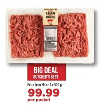 Extra Lean Mince 2x500g