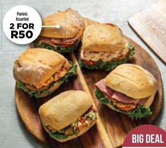 Food Lover's Market Paninis Assorted offer