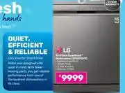 Game LG 14-Place Quadwash Dishwasher DFB512FP offer