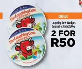 Food Lover's Market Laughing Cow Wedges Original or Light 120g offer