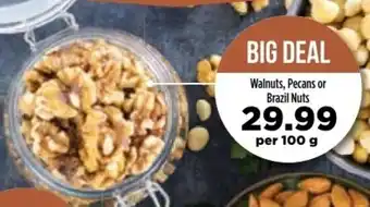 Food Lover's Market Walnuts, Pecans or Brazil Nuts offer