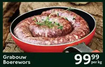 Oxford Freshmarket Grabouw Boerewors offer