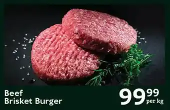 Oxford Freshmarket Beef Brisket Burger offer