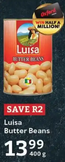 Oxford Freshmarket Luisa Butter Beans offer