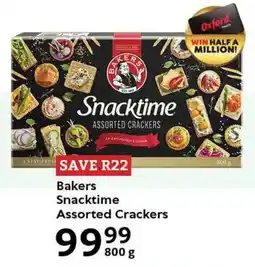Oxford Freshmarket Bakers Snacktime Assorted Crackers offer