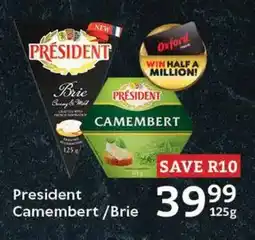 Oxford Freshmarket President Camembert/Brie offer