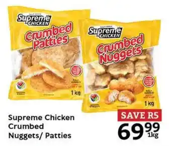 Oxford Freshmarket Supreme Chicken Crumbed Nuggets/ Patties offer